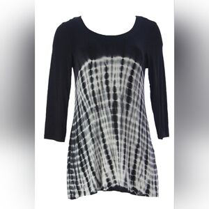 Miraclebody by Miraclesuit Women's Black BFF Sun Rise Wash Swing Top